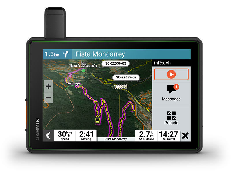 BUILT-IN INREACH TECHNOLOGY